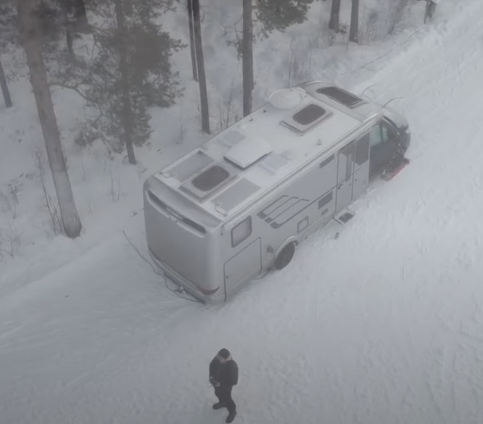 Campen im Winter – Schweden 2021 – der Trailer